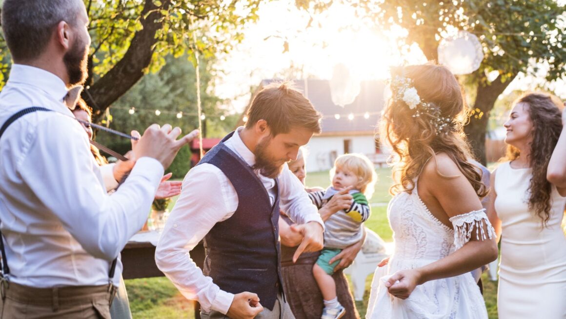 backyard wedding attire